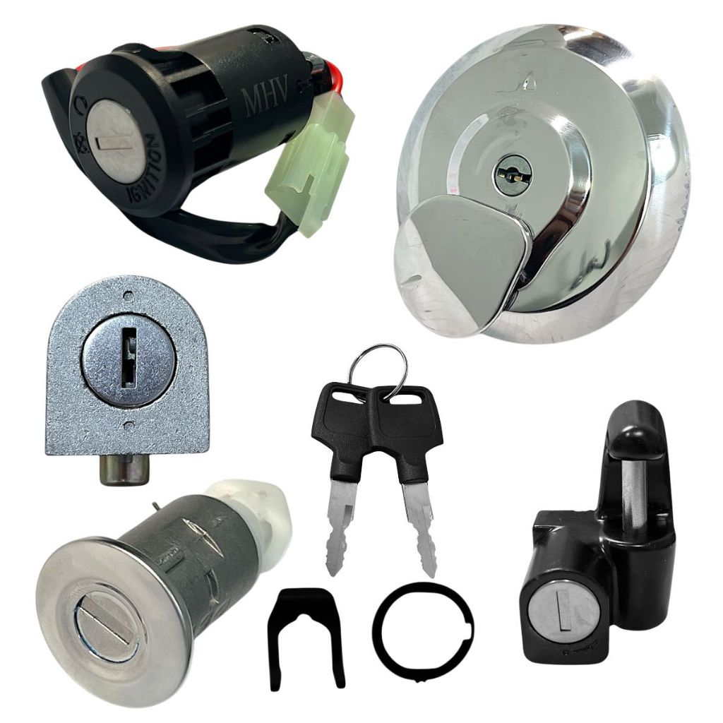 Kit Chave De Ignição Completo Honda Cg 125 Titan Es/Ks/Kse Cargo 2000 A 2001
