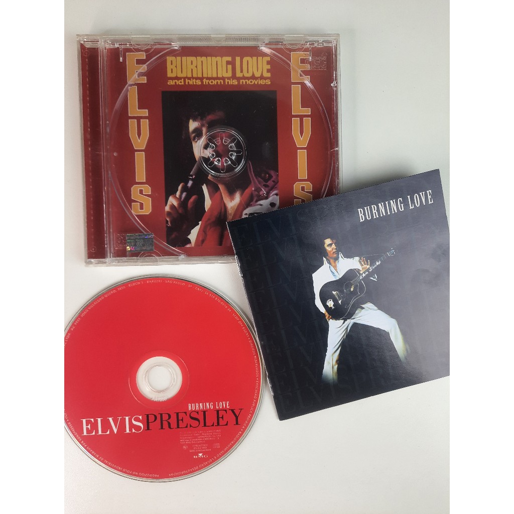 Cd Elvis Presley Burning Love 1999 Raro