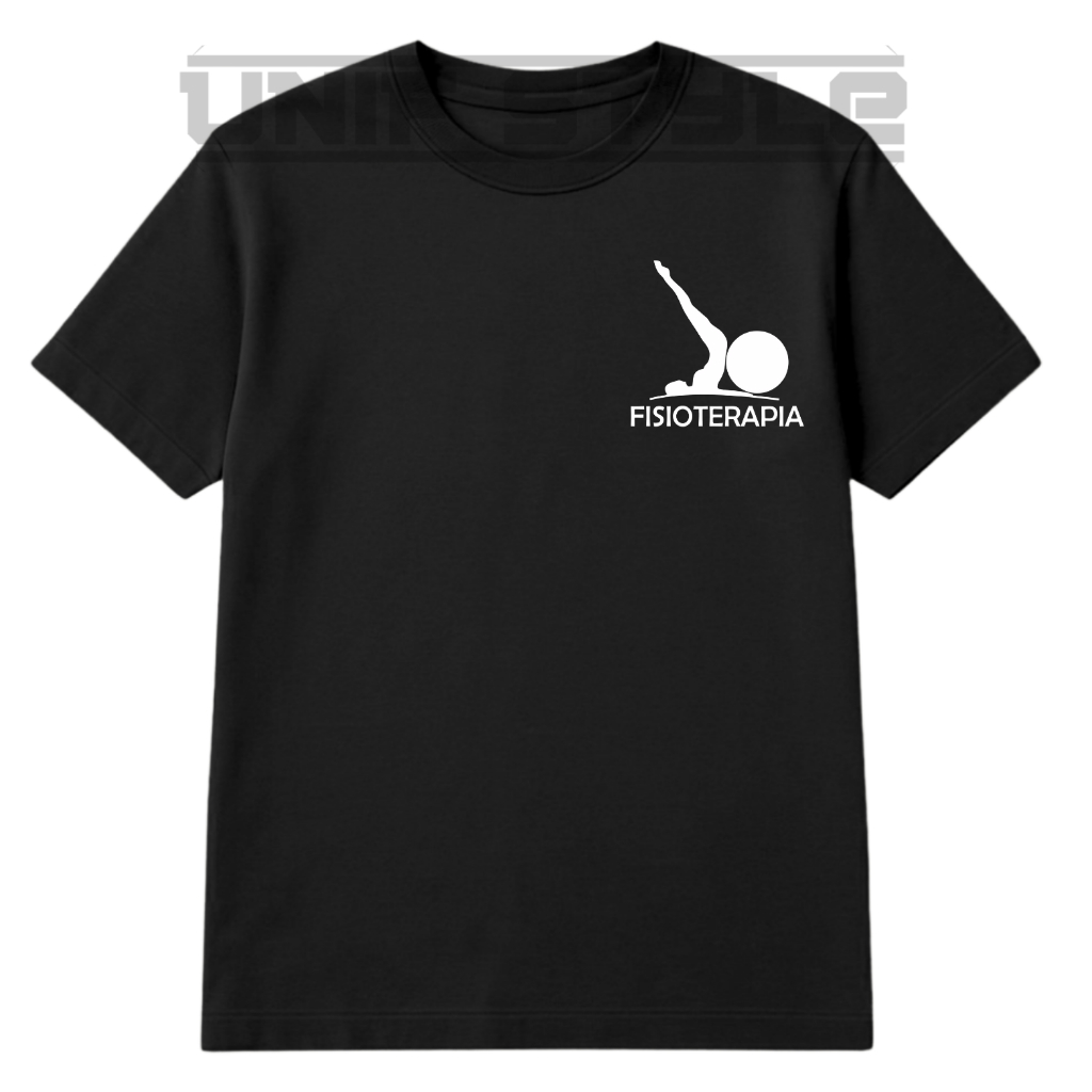 Camiseta Camisa estampada Profissão Fisioterapia Curso Profissão Faculdade Trabalho Personalizada