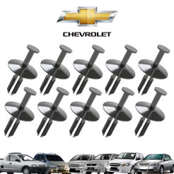 10 Grampos para Para-Choque Dianteiro Para Astra Celta Corsa Meriva Montana Vectra Sedan Zafira