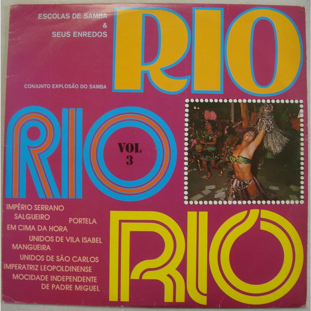Lp Rio 1975 Escolas De Sambas E Seus Enrêdos Vol. 3, disco de Vinil