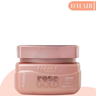 Máscara hidratação Rose Gold 300g Hobety em Oferta na Shopee