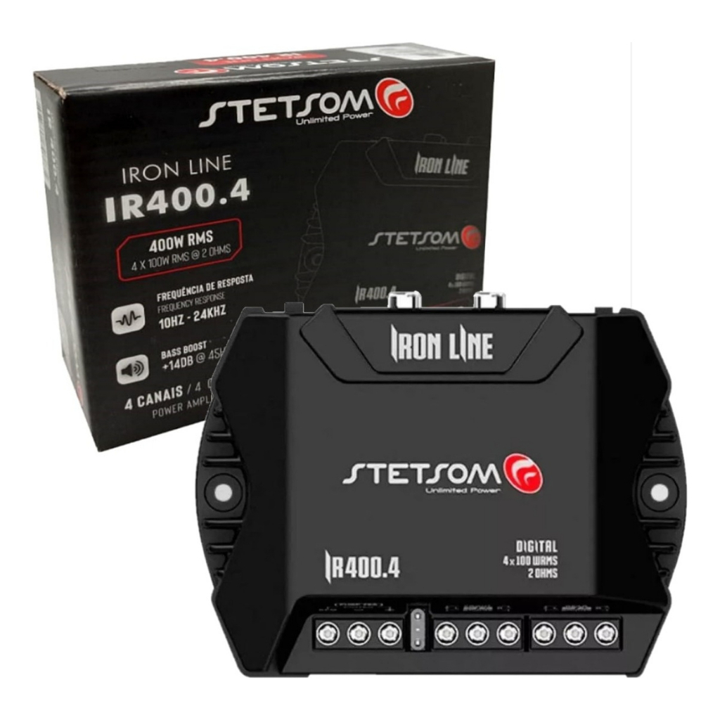 Amplificador Modulo Stetsom Ir 400.4 400 Watts 2 Ohms