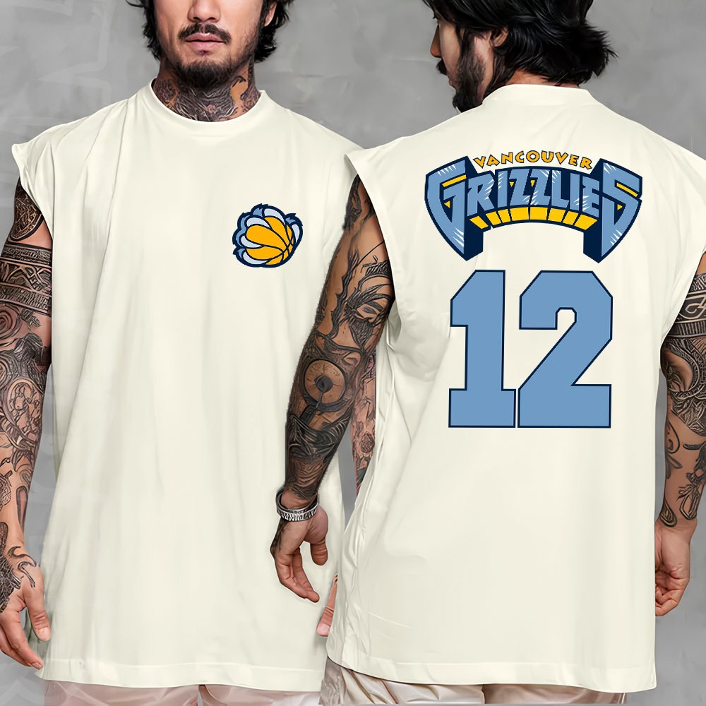 Camiseta regata machao oversized masculino memphis grizzlies 12 ja morant em algodao unissex Longline em Oferta na Shopee