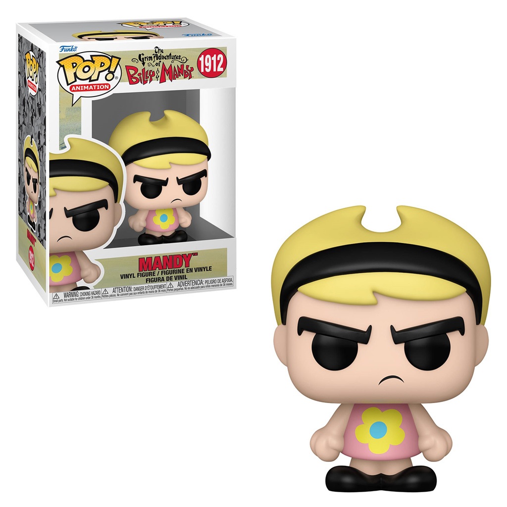 FUNKO POP GRIM ADVENTURES BILLY AND MANDY MANDY 1912 NOVO ORIGINAL em Oferta na Shopee
