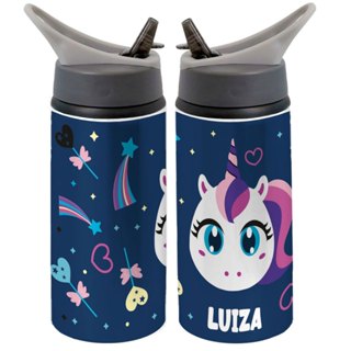 Garrafa Unicórnio Infantil Squeeze Linda e Divertida em Oferta na Shopee