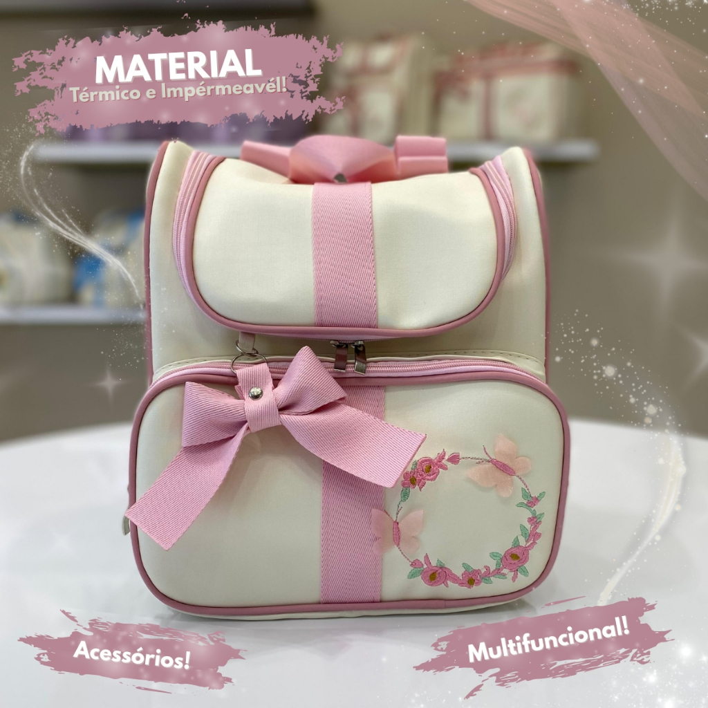 Mochila Multifuncional Maternidade Luxo Feminino/Masculino Safari em Oferta na Shopee