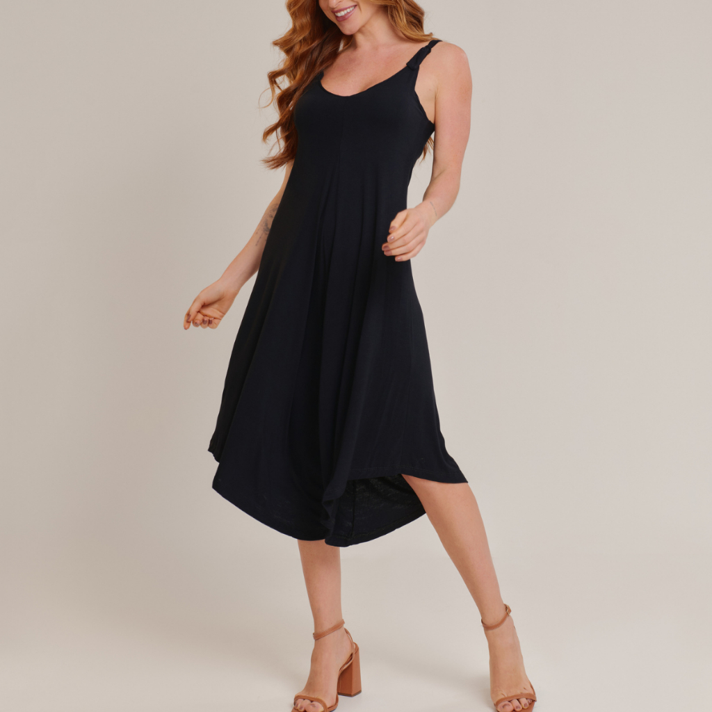 Macacão Pantacourt Feminino Longo Com Alça Ajustável Sem Bolso em Oferta na Shopee