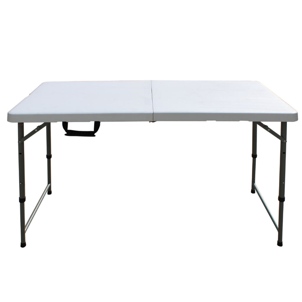 Mesa Camping Dobrável Vira Maleta 61 X 127cm Importway Transforma-se em maleta