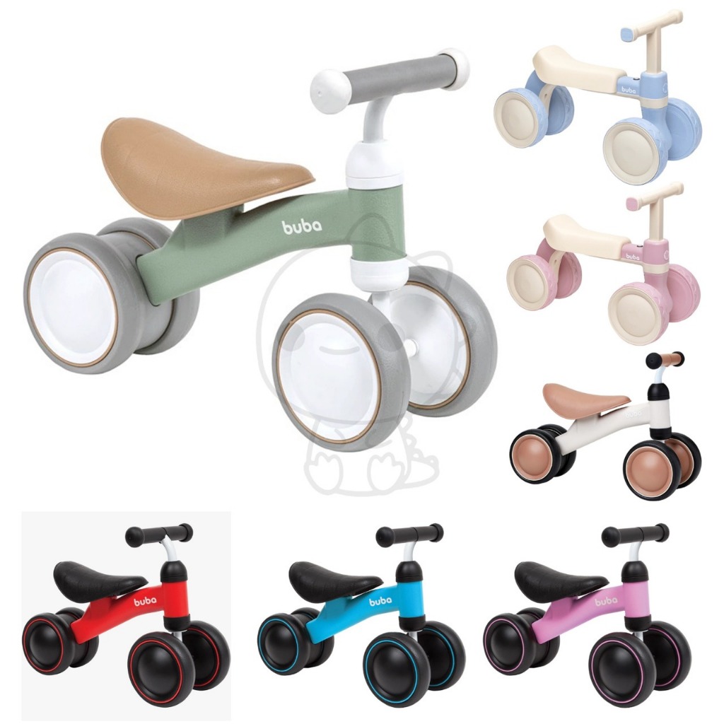 Bicicleta De Equilibrio Buba 4 Rodas infantil Com som