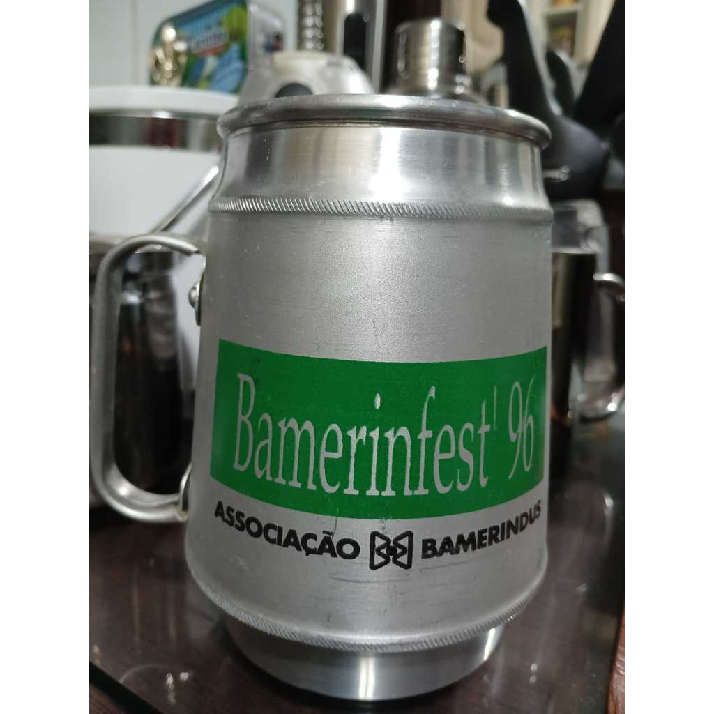 Caneca promocional antigo banco Bamerindus