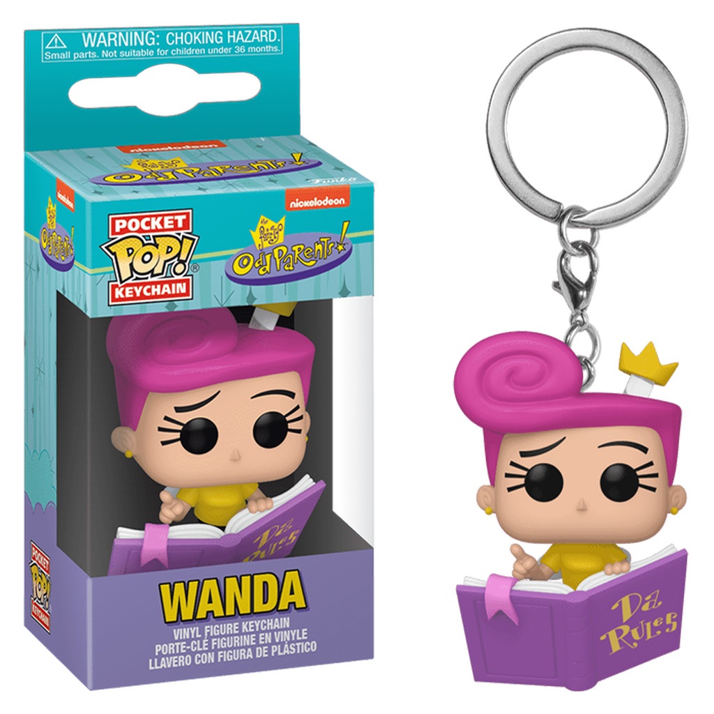 FUNKO POP KEYCHAIN FAIRLY ODDPARENTS WANDA 83521 NOVO ORIGINAL em Oferta na Shopee