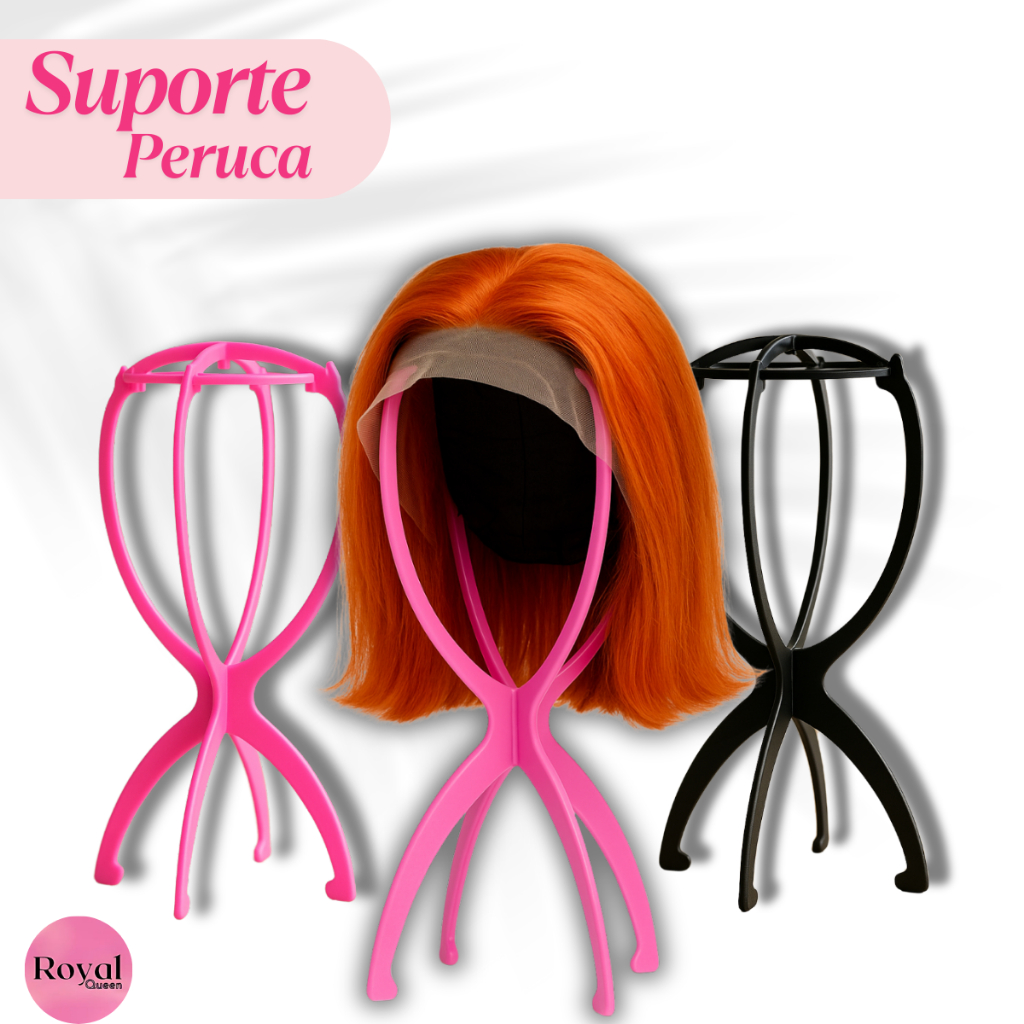 SUPORTE PARA PERUCA WIG , LACES E PRÓTESE CAPILAR em Oferta na Shopee