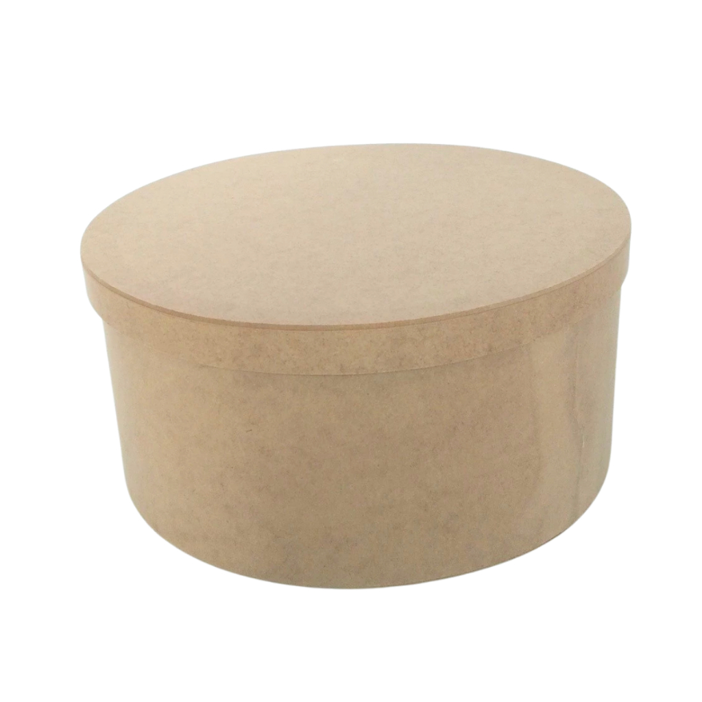 Caixa Redonda em Mdf Multiuso Decorativa 25x10 Convite Padrinhos Presentes Cesta Aniversario em Oferta na Shopee
