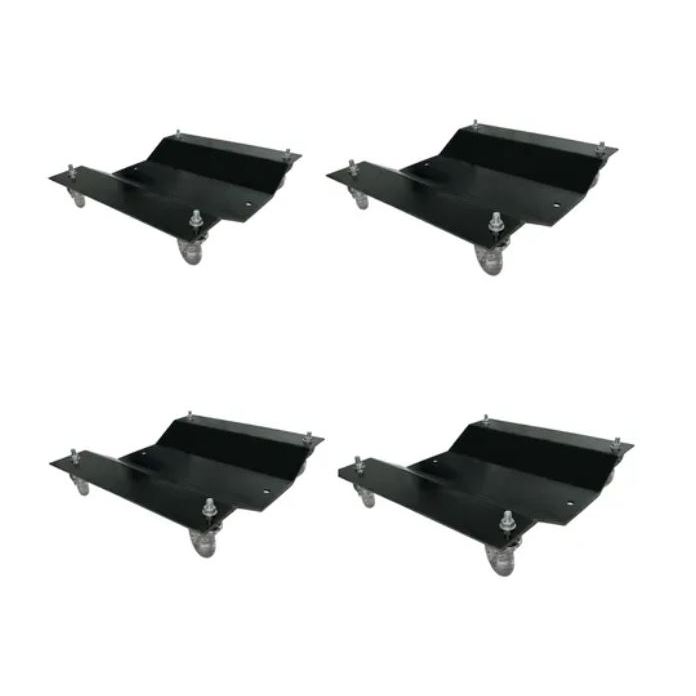 Carrinho/Patins Tartaruga Fácil Movimentação - Pack 4 unidades