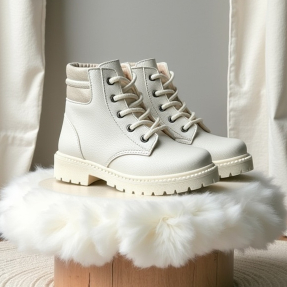 Bota Infantil Menina Coturno Montaria Teen Juvenil Confortável Moda Feminina 28 ao 34 Ugui