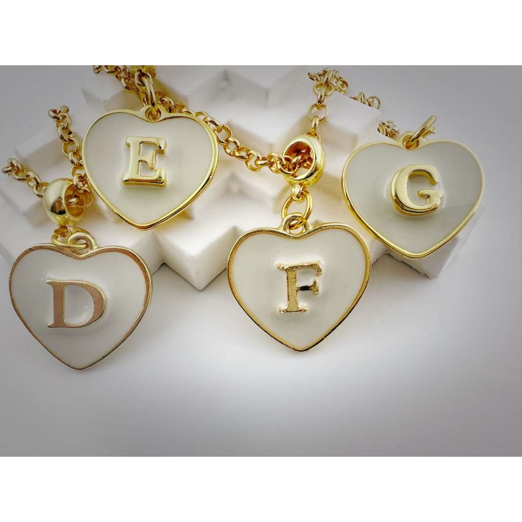 TB Moda Colar Feminino Ouro 18k com Letra A-Z - Pingente Inicial para Presente de Dia dos Namorados em Oferta na Shopee