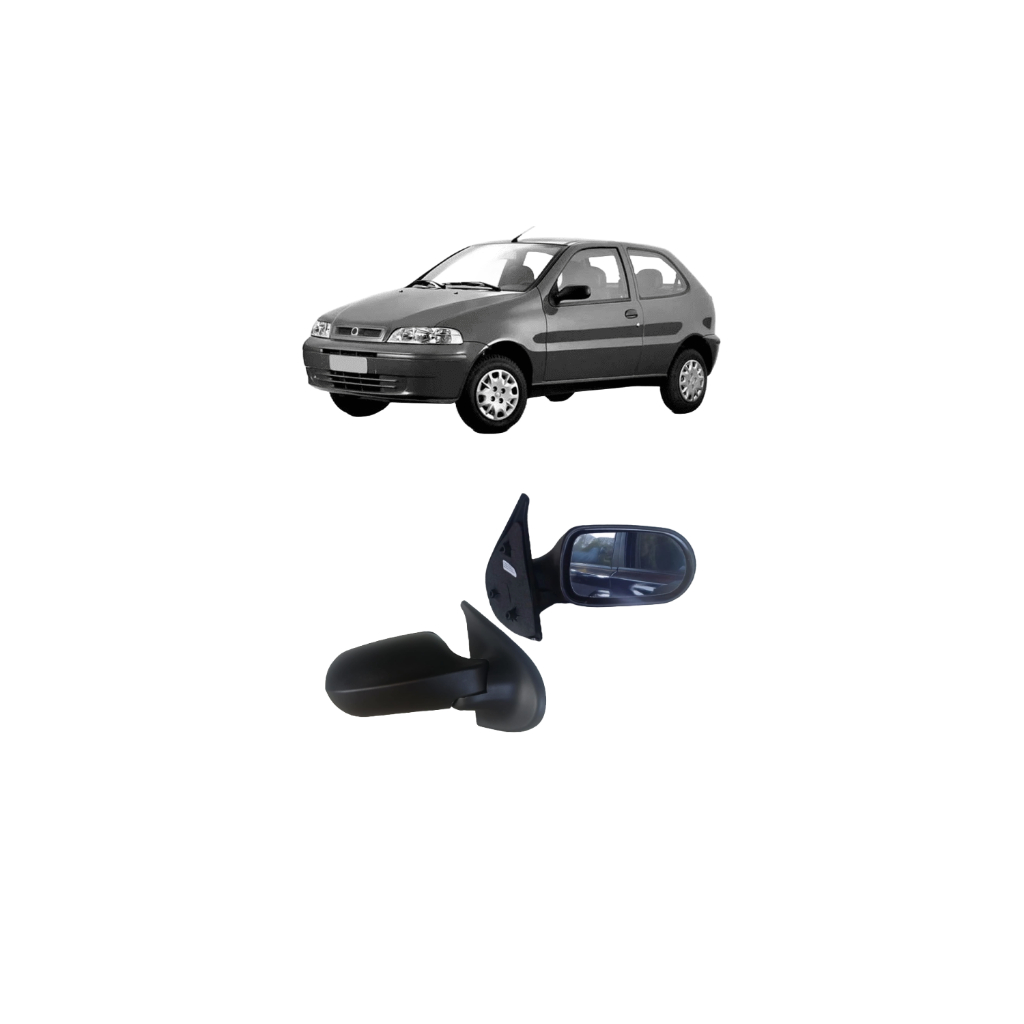 Retrovisor Fiat Palio Fire 2001 2002 2003 2 Portas