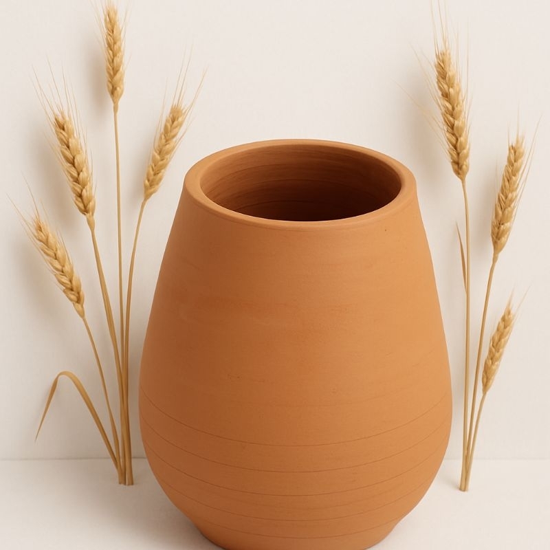 Vaso de Barro Ovo - Decore e Plante - Novidade