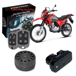 Alarme Moto Positron Dedicado G8 Honda Bros 160 2024 Fx