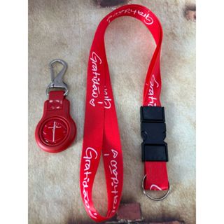 Chaveiro Fé com mosquetão + Cordão Gratidão em Oferta na Shopee