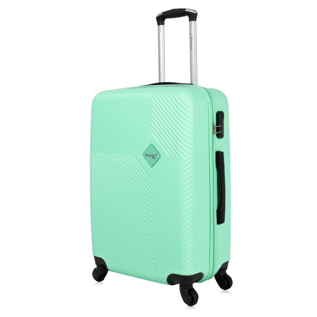 Mala de viagem Média Zug 4 Rodas Swiss Move Verde - Travel & Luggage