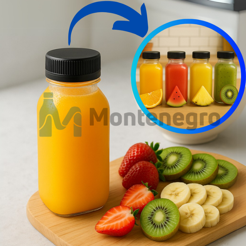 10 Garrafas PET 200ml / 300ml / 500ml com Tampa para Sucos e Caldo de Cana Direto da Fábrica