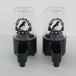 Bebedouro Torneio Para pássaro (COLEIRO PERSONALIZADO) 50ml