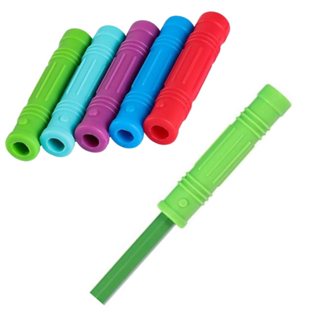 Ponteira para Lápis Mordedor Autismo Hiper Foco Alívio de Stress 3 UND em Oferta na Shopee