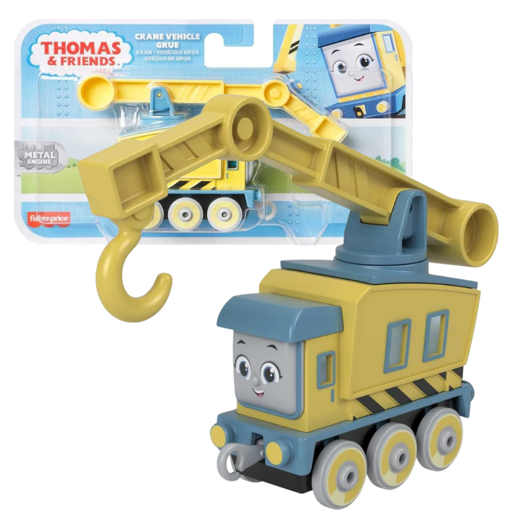 Thomas E Seus Amigos Trenzinho Metalizado  Carly Grua Mattel