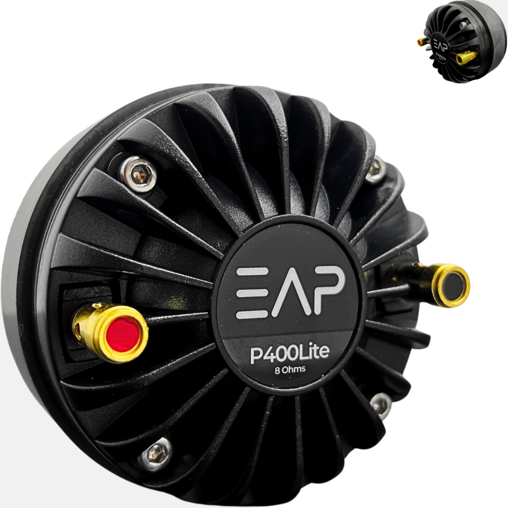 Driver EAP P400 Lite Ti Titânio  Poliiamida 8 Ohms 160w Corneta Driver Profissional Automotivo P400lite em Oferta na Shopee