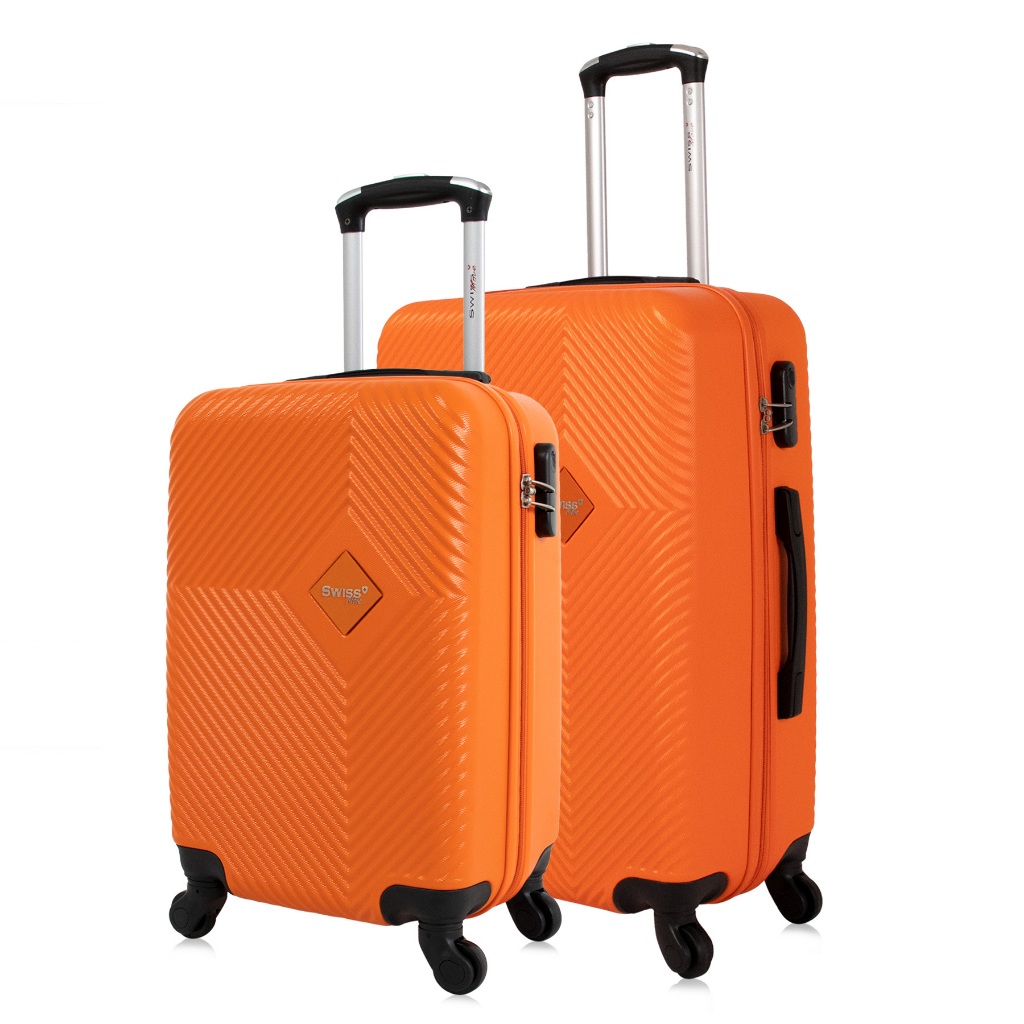 Kit de malas de viagem P/M Zug Swiss Move Laranja em Oferta na Shopee
