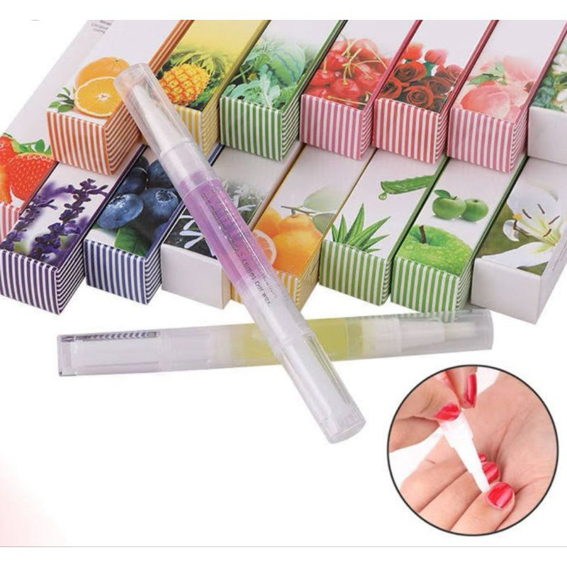 Caneta gel hidratante cutícula - óleo fortalecedor unha