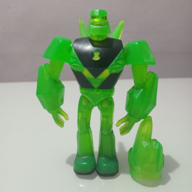 Boneco do Diamante Fora do Omnitrx Ben 10 Reboot Original fora da caixa