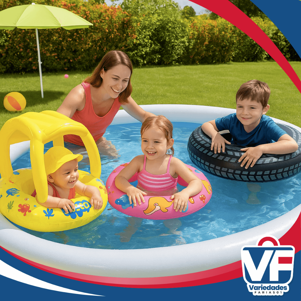 Boia Circular Pneu Boia Bote Bebê Piscina Praia Infantil Menino Menina Colorida Segura Resistente