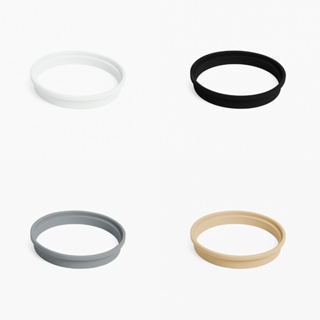 Porta Grelha Redonda 10cm PVC Branca Bege Cinza Preta em Oferta na Shopee