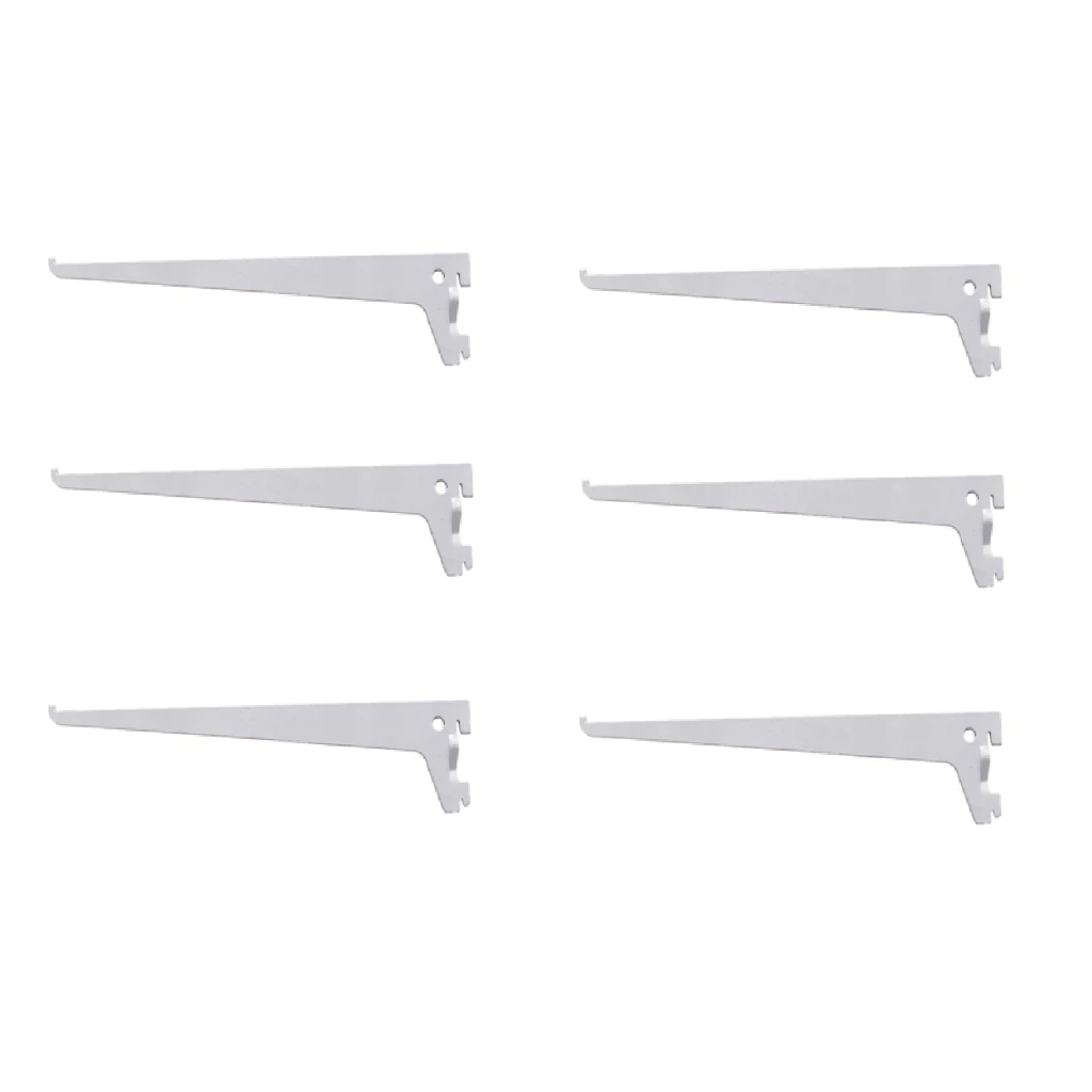 Suportes Simples Encaixe para Prateleira Trilho Cremalheira 3 Medidas 20cm até 30cm em Oferta na Shopee