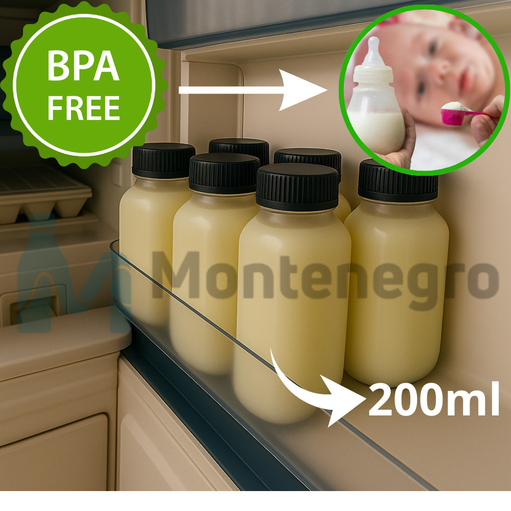 Kits Potes BPA Free 200ml ou 300ml ou 500ml  p/ Leite Materno Papinha + Envio Imediato em Oferta na Shopee