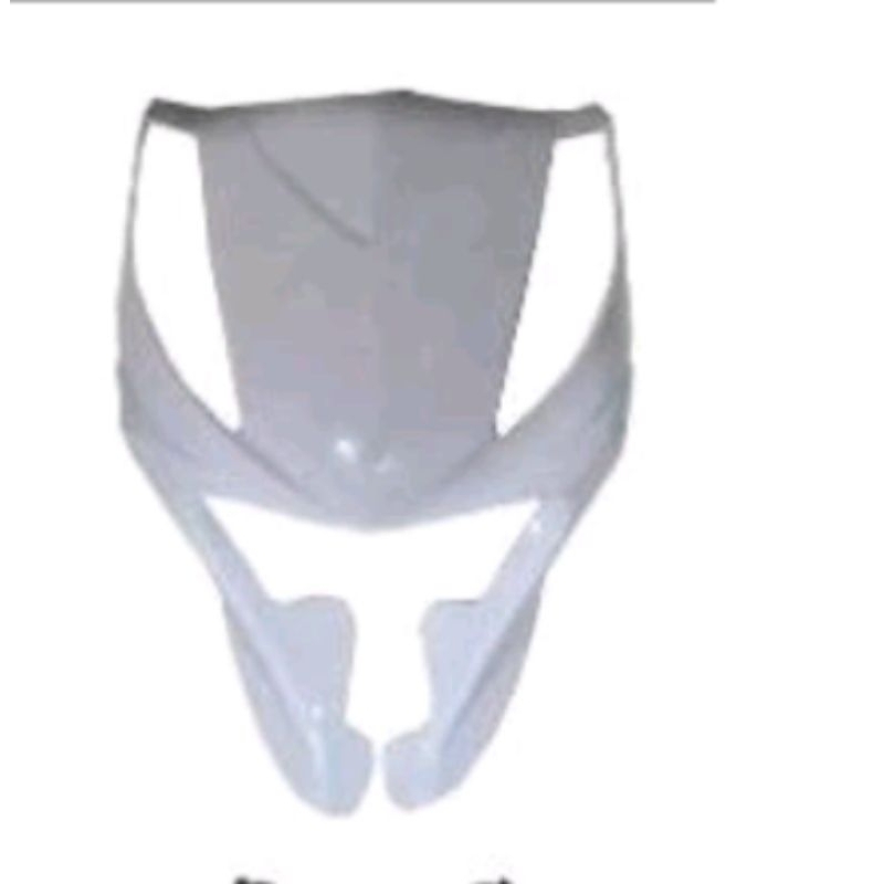 kit carenagem frontal Shineray 50cc jet sport 2014 ate 2018 branca
