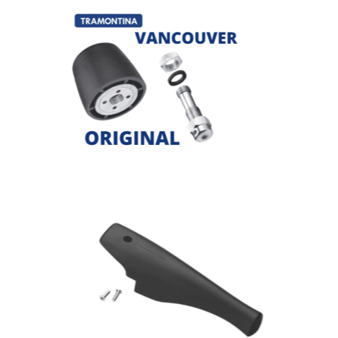 KIT CABO SUPERIOR  +PESO REG. PRESSAO  +PINO CENTRAL TUDO ORIGINAL PAN PRESSÃO TRAMONTINA VANCOUVER 3 , 4,5  e  6 LITROS