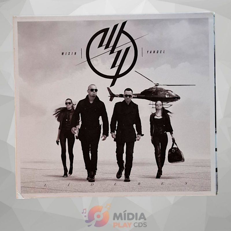 Digipack Wisin & Yandel Líderes [Original Follow The Leader Algo Me Gusta de Ti Peligro Vengo Acabando] USADO