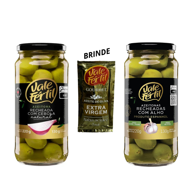 Azeitonas Recheadas com Alho: Onde Comprar | BuscaProdutos