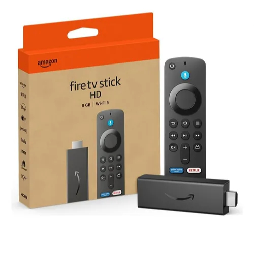 Amazon Fire TV Stick HD Alexa geração com comandos de voz Preto
