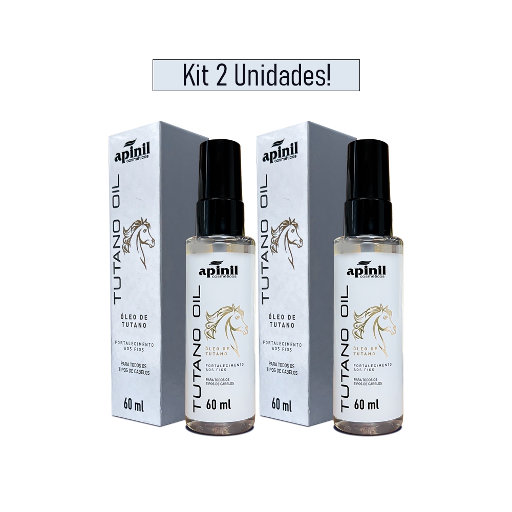 KIT 2 Unidades Óleo Capilar TUTANO OIL 60mL APINIL