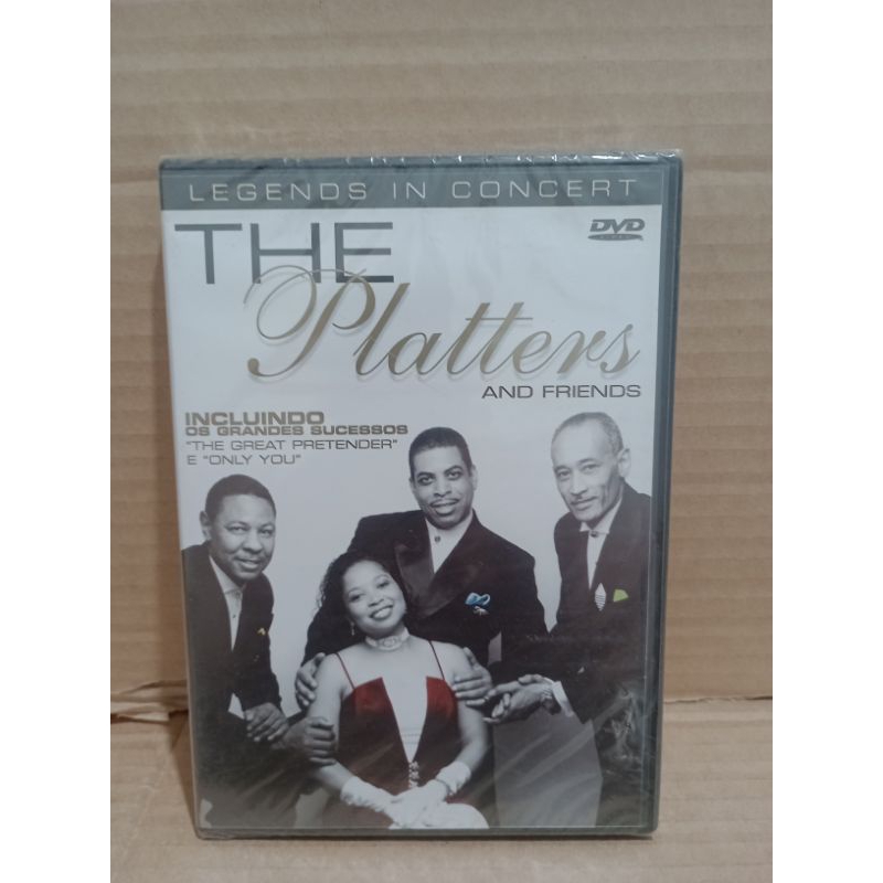 DVD LEGENDS IN CONCERT- THE PLATTERS AND FRIENDS (ORIGINAL/LACRADO)