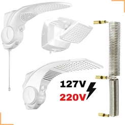 kit 3 Resistência Duo Shower Quadra Ducha FuturaMultitemperatura Eletrônica 127v (5400w) - 220v (5400w)