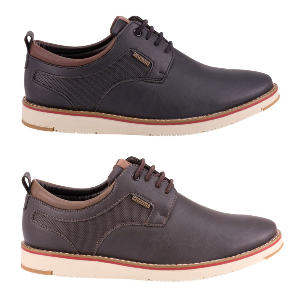 Kit 2 Pares De Sapatênis Sapato Social Masculino Oxford Preto e Marrom Elegante