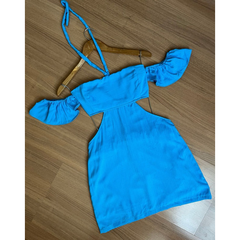 Vestido curto de manguinha/vestido curto/vestido feminino/roupa feminina