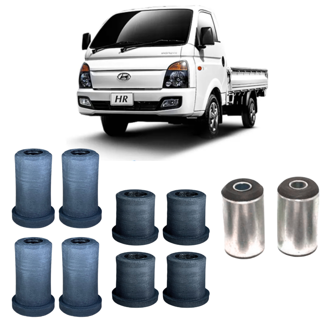 Kit Bucha Silenciosa + Jumelo Feixe Mola Hyundai Hr