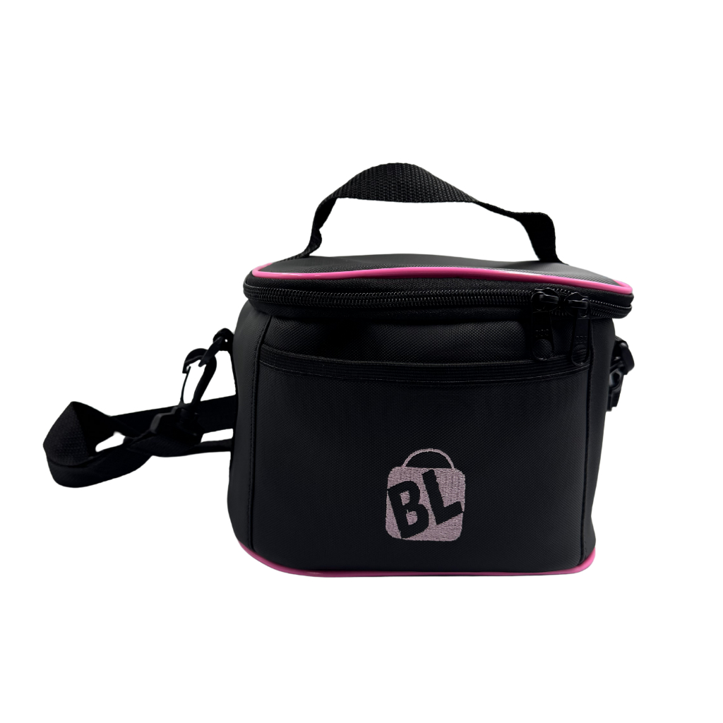 Bolsa Térmica Fitness Porta Marmita Multiuso Frasqueira Cor Rosa